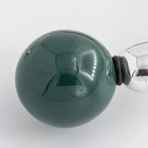 Ceramic Bead Forest Green