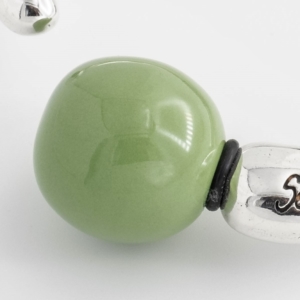 Ceramic Beads Green Grass