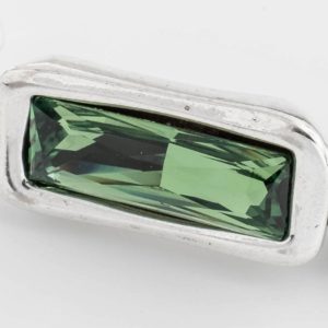 Crystal Swarovski Baguettes Green (Large)