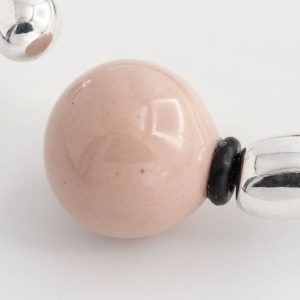 Ceramic Beads Pink Valentine