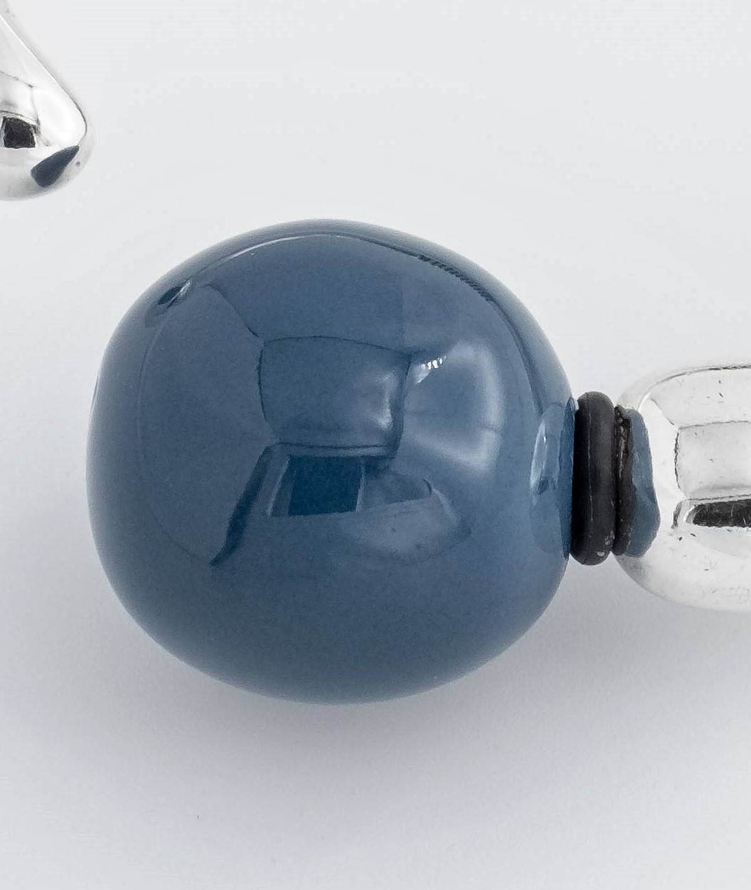 Ceramic Beads Petroleum Blue