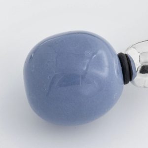 Ceramic Beads Blue Jeans