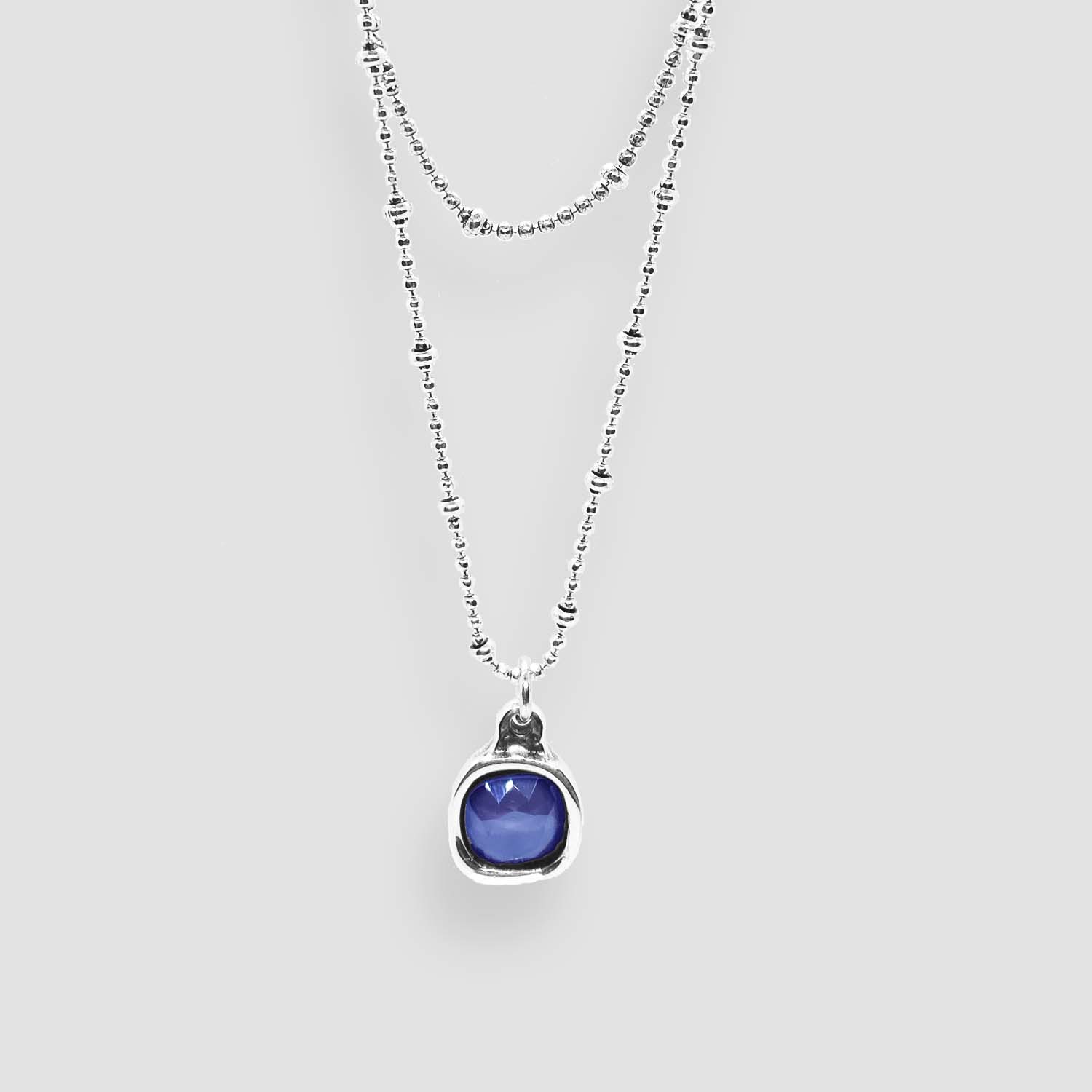Square Swarovski Crystal - Lilac