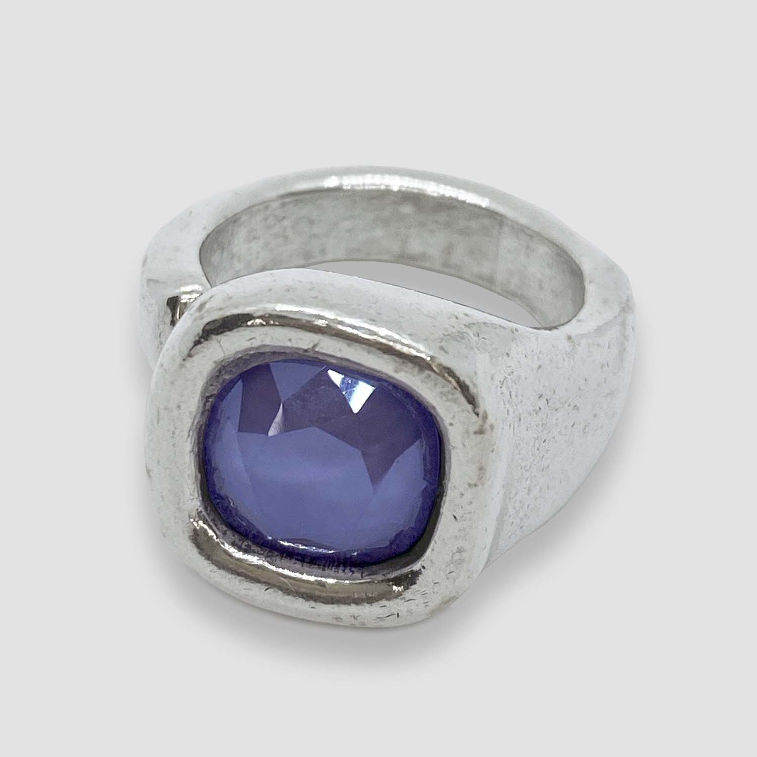 Square Swarovski Crystal - Lilac
