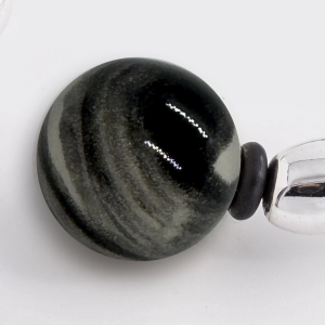 Beads ceramic for bracelet of plate silver or gold plated