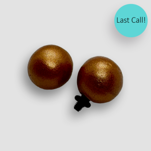 Beads Ceramic for Earrings Versatile Collection – Bronze
