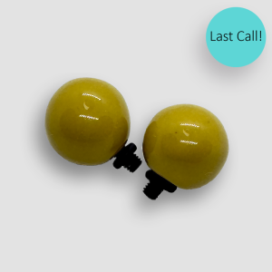 Beads Ceramic for Earrings Versatile Collection – Mustard