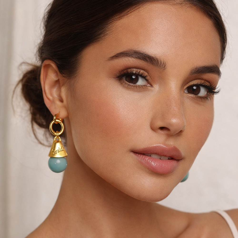 Earrings Versatile Collection Silver Gold - Image 2