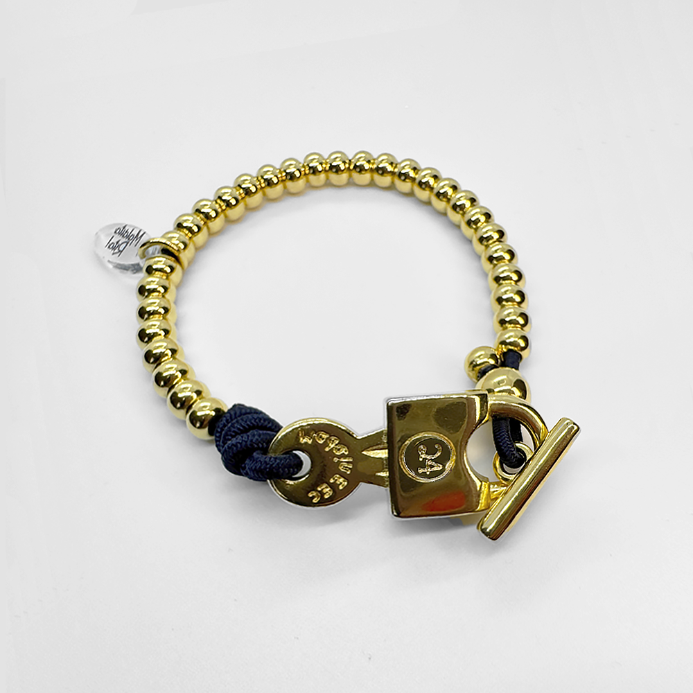 Padlock bracelets Spain - Navy Blue